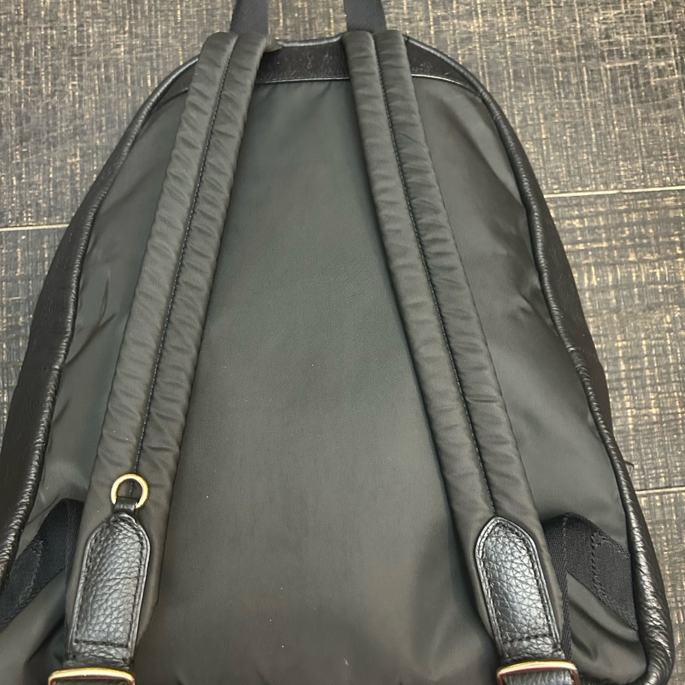 Coach Black Pebbled Leather Backpack. Please see pics - Picture 5 of 9